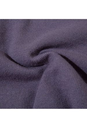 Style Core Aesthetics, New Style Trends Cartoon Rabbit Pattern Embroidered Pullover