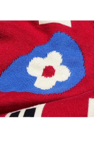 Style Core Aesthetics, New Style Trends Cartoon Window Pattern Collared Sweater