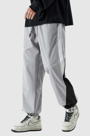 Style Core Aesthetics, New Style Trends Casual Colorblock Jogger Pants