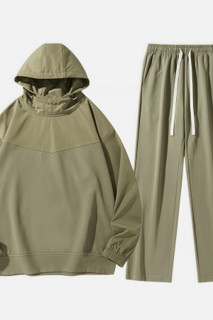 Style Core Aesthetics, New Style Trends Casual Colorblock Two Piece Set