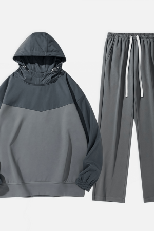 Style Core Aesthetics, New Style Trends Casual Colorblock Two Piece Set