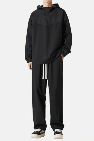 Style Core Aesthetics, New Style Trends Casual Colorblock Two Piece Set