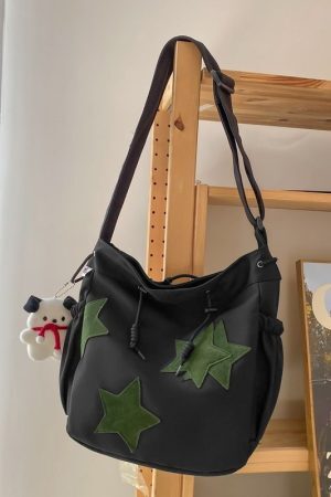 Style Core Aesthetics, New Style Trends Casual Contrast Shoulder Bag