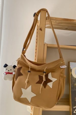 Style Core Aesthetics, New Style Trends Casual Contrast Shoulder Bag