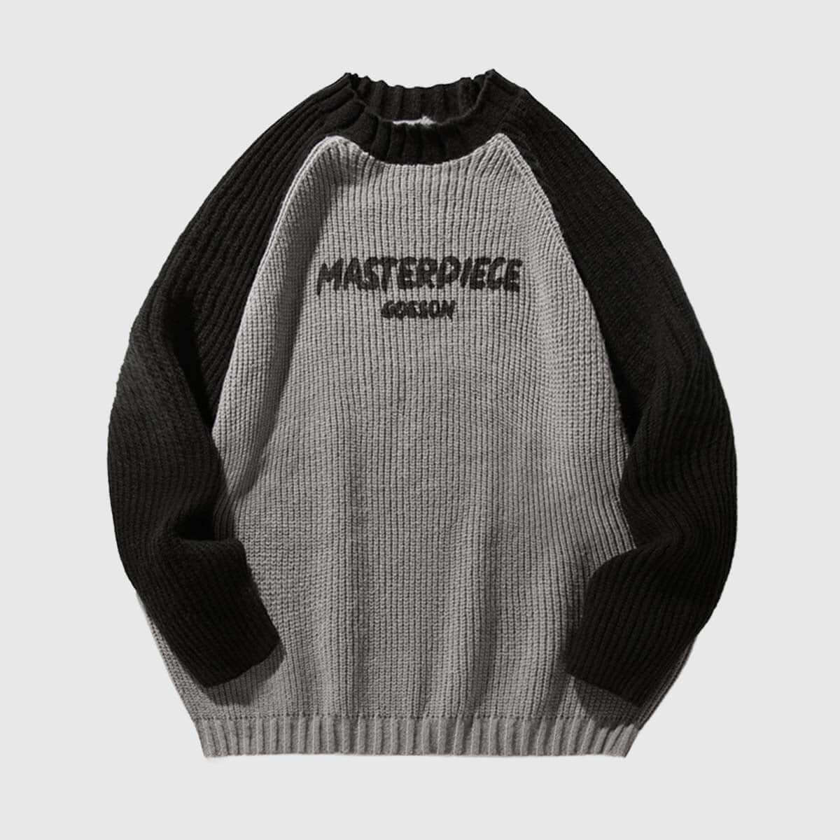 Style Core Aesthetics, New Style Trends Casual Contrast Sleeve Pullover Style Core Aesthetics, New Style Trends Casual Contrast Sleeve Pullover