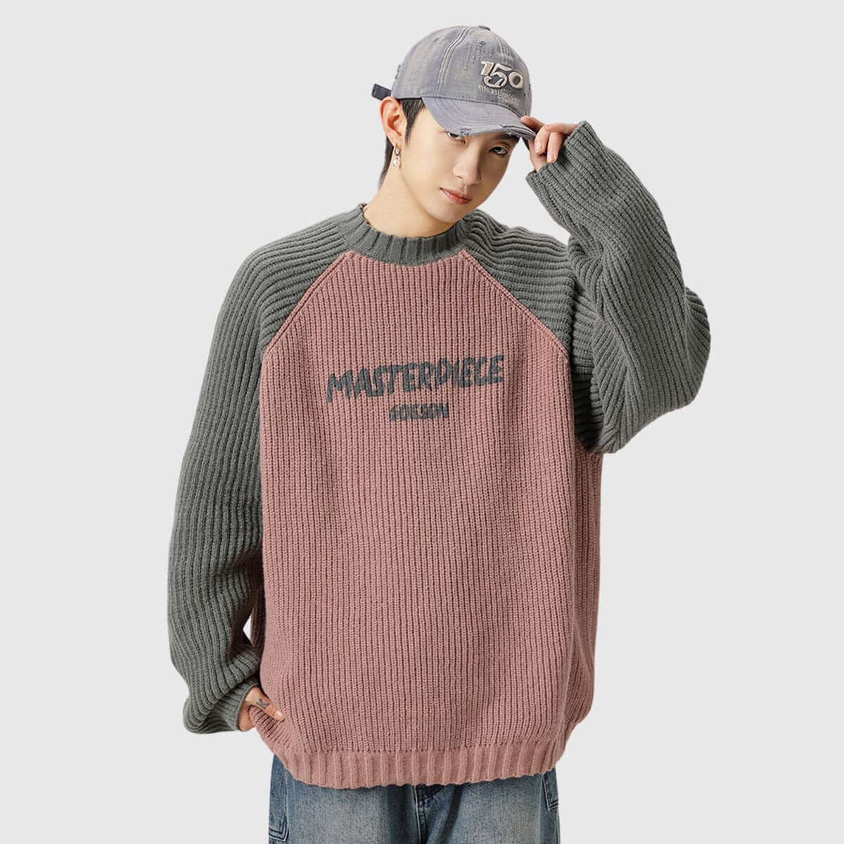 Style Core Aesthetics, New Style Trends Casual Contrast Sleeve Pullover Style Core Aesthetics, New Style Trends Casual Contrast Sleeve Pullover