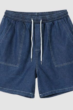 Style Core Aesthetics, New Style Trends Casual Denim Shirt Set