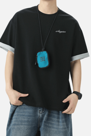 Style Core Aesthetics, New Style Trends Casual Embroidered Tee