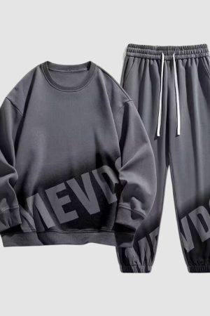 Style Core Aesthetics, New Style Trends Casual Printed Hoodie Sets