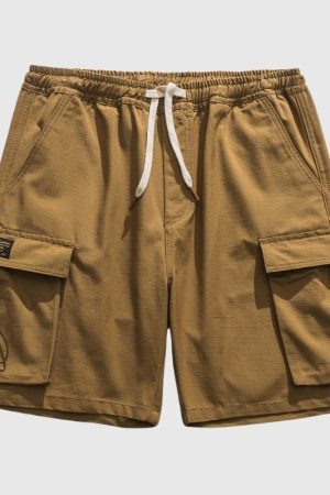 Style Core Aesthetics, New Style Trends Casual Solid Cotton Shorts