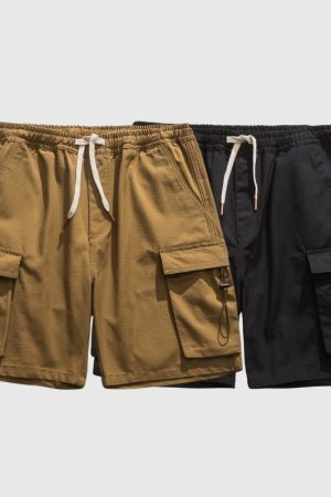 Style Core Aesthetics, New Style Trends Casual Solid Cotton Shorts