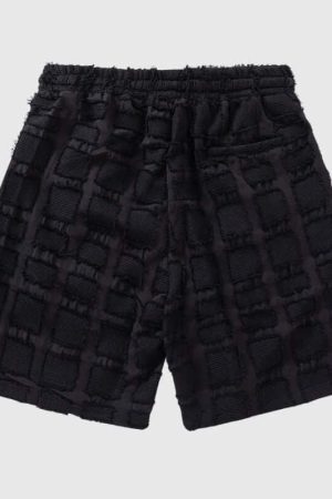 Style Core Aesthetics, New Style Trends Casual Solid Plaid Shorts
