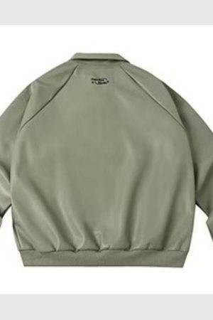 Style Core Aesthetics, New Style Trends Casual Zip-Up Fashionable Collar Leather Jacket