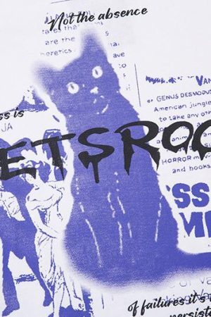 Style Core Aesthetics, New Style Trends Cat Print Necklace Tee