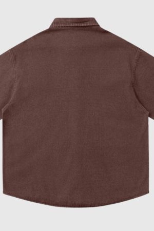 Style Core Aesthetics, New Style Trends Cat Washed Distressed Shirts