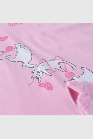 Style Core Aesthetics, New Style Trends Charming Cat Tee