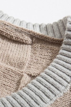 Style Core Aesthetics, New Style Trends Checkered Knit Vest