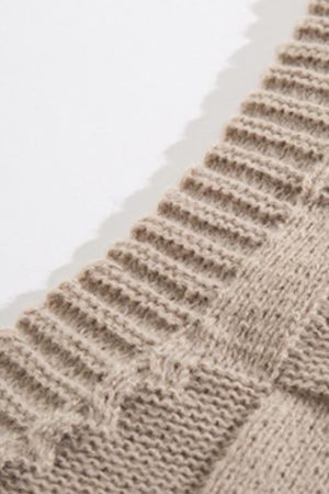 Style Core Aesthetics, New Style Trends Checkered Knit Vest