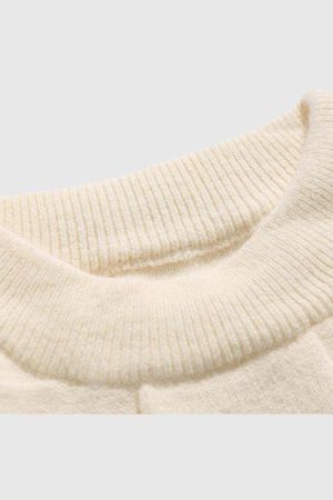 Style Core Aesthetics, New Style Trends Chessboard Knit Sweater