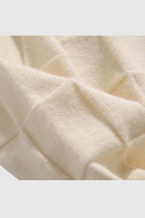 Style Core Aesthetics, New Style Trends Chessboard Knit Sweater