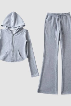 Style Core Aesthetics, New Style Trends Chic hooded tracksuit set