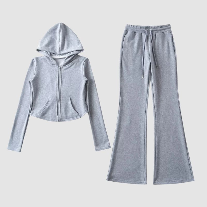 Style Core Aesthetics, New Style Trends Chic hooded tracksuit set
