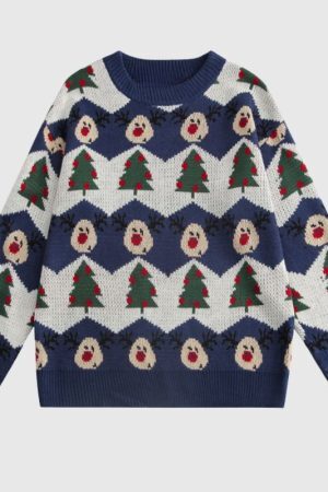 Style Core Aesthetics, New Style Trends Christmas Couple Knit Sweater