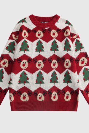 Style Core Aesthetics, New Style Trends Christmas Couple Knit Sweater