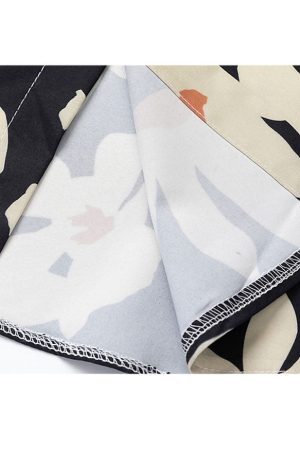 Style Core Aesthetics, New Style Trends Chrysanthemums Print Summer Shirt