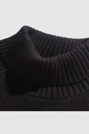 Style Core Aesthetics, New Style Trends Chunky Turtleneck Sweater