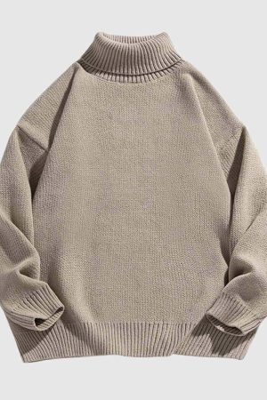 Style Core Aesthetics, New Style Trends Chunky Turtleneck Sweater