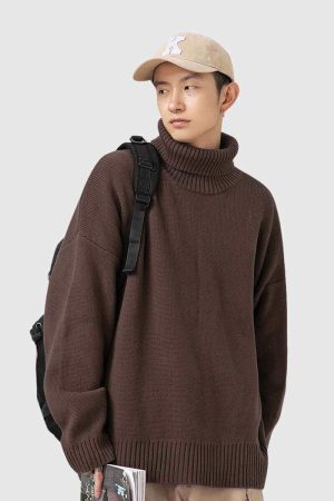 Style Core Aesthetics, New Style Trends Chunky Turtleneck Sweater