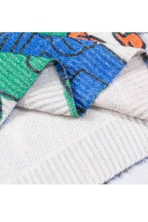 Style Core Aesthetics, New Style Trends City Monster Print Sweater