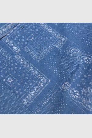 Style Core Aesthetics, New Style Trends Cityboy Denim Shirt Set