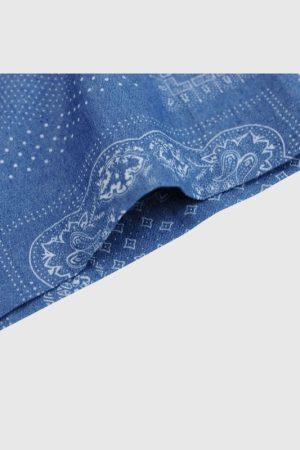 Style Core Aesthetics, New Style Trends Cityboy Denim Shirt Set