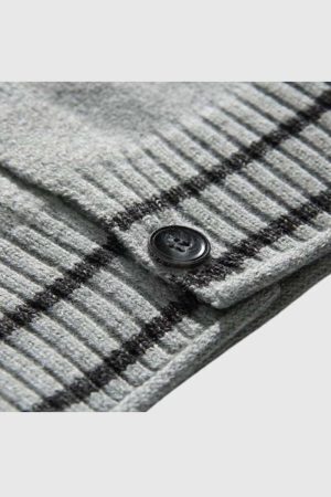 Style Core Aesthetics, New Style Trends Classic Button-Up Knit Cardigan