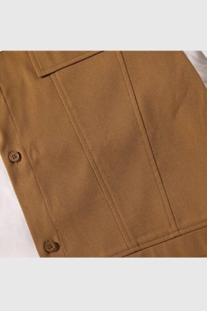 Style Core Aesthetics, New Style Trends Classic Contrast Patchwork Shirts