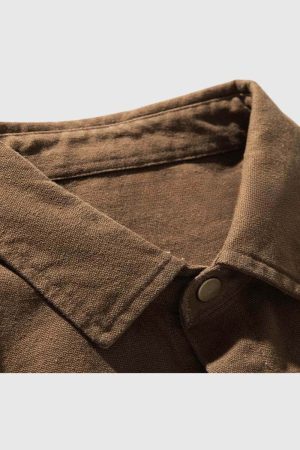 Style Core Aesthetics, New Style Trends Classic Denim Shirt