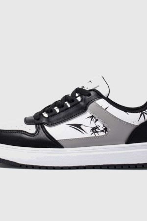 Style Core Aesthetics, New Style Trends Classic Monochrome Low-tops