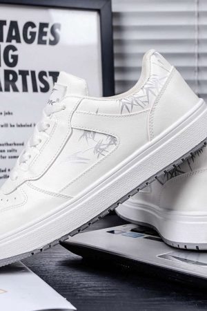 Style Core Aesthetics, New Style Trends Classic Monochrome Low-tops