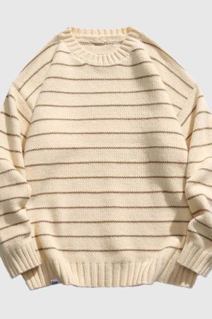 Style Core Aesthetics, New Style Trends Classic Stripe Sweater