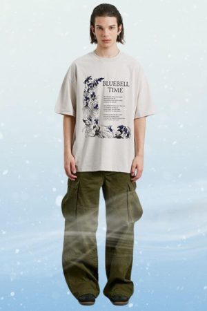 Style Core Aesthetics, New Style Trends Cleanfit Vintage Bluebell Tee