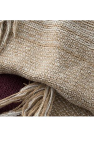 Style Core Aesthetics, New Style Trends Color Block Fringe Knit Sweater