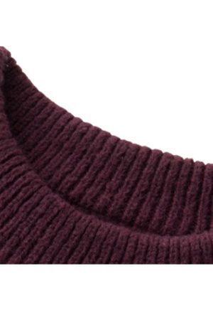 Style Core Aesthetics, New Style Trends Color Block Fringe Knit Sweater