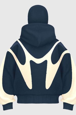 Style Core Aesthetics, New Style Trends Color Block Hoodies