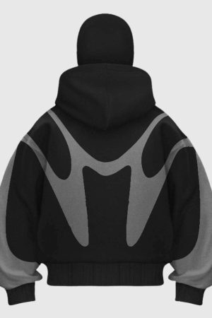 Style Core Aesthetics, New Style Trends Color Block Hoodies