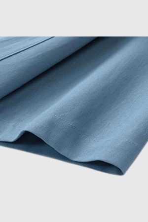 Style Core Aesthetics, New Style Trends Color Block Ice Silk Shirt