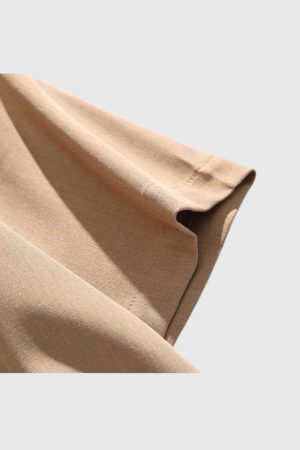 Style Core Aesthetics, New Style Trends Color Block Letter Print Shirt