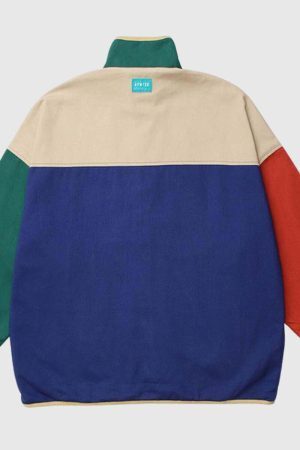 Style Core Aesthetics, New Style Trends Color-Block Reversible Jacket