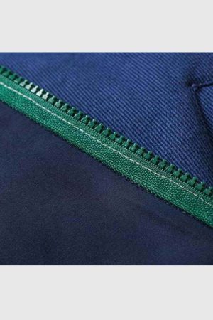 Style Core Aesthetics, New Style Trends Color-Block Reversible Jacket